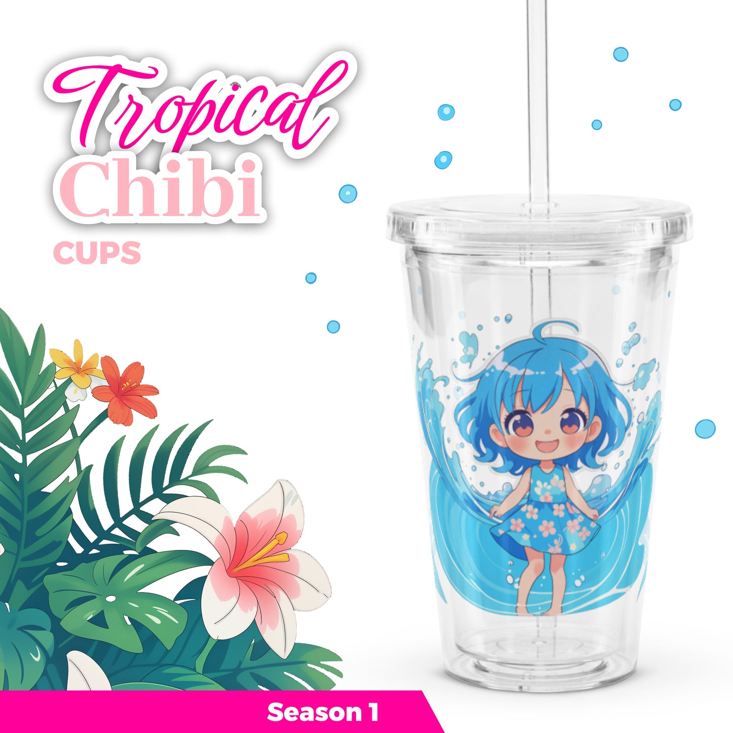 Mockup of the cup graphics