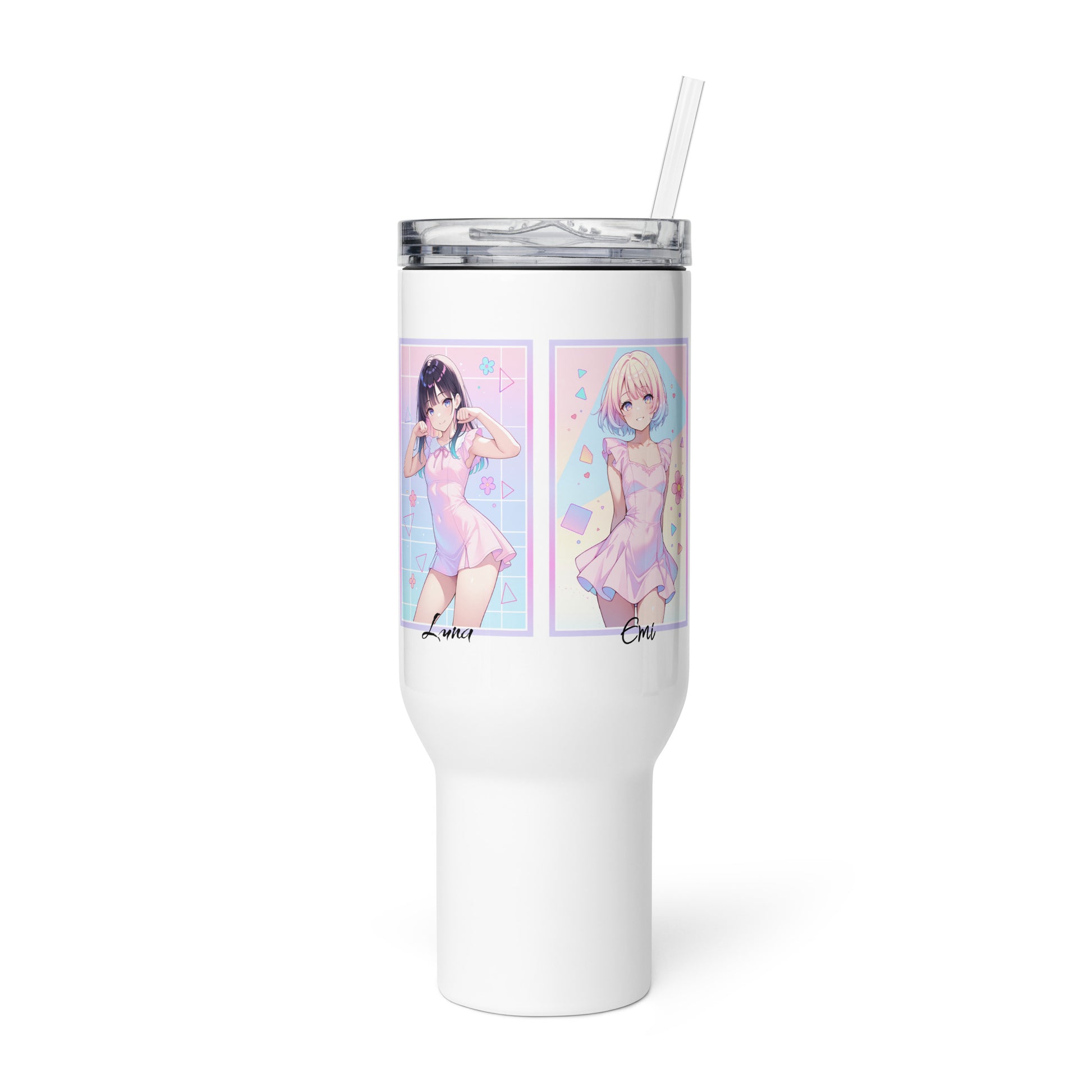 Product photo of waifu coffee tumbler