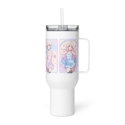 Product photo of waifu coffee tumbler